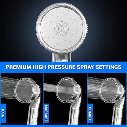 Aurum Filtered shower head Silver